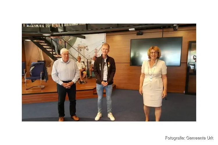 Erepenning voor Menslievend Hulpbetoon voor Ruben Zeeman