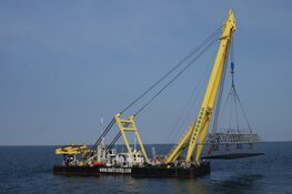 Berging Urker kotter Lummetje uitgesteld om &#39;naderend slecht weer&#39;