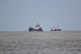 Berging gezonken kotter langs kust Texel begonnen