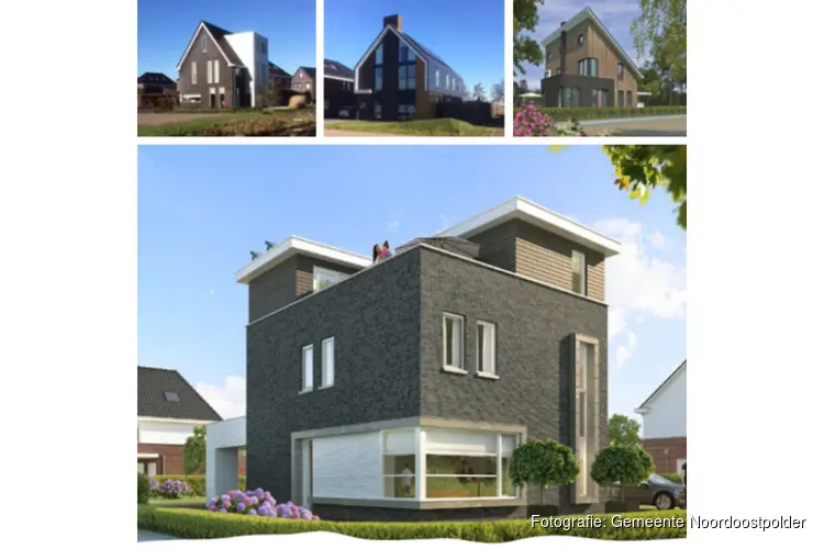 Ontwikkellocaties aangewezen voor woningbouw in Noordoostpolder