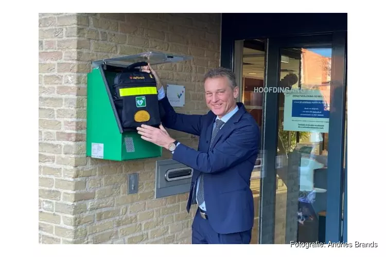 Netwerk van AED’s op Urk compleet