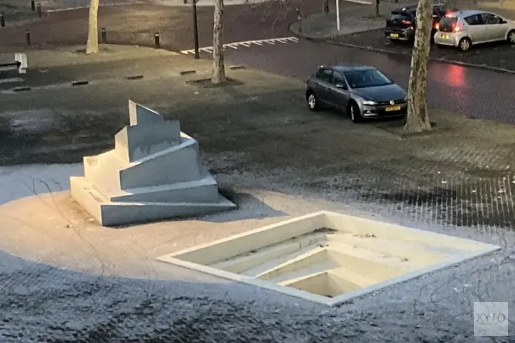 Kunstwerk Harmen Visserplein verdwijnt
