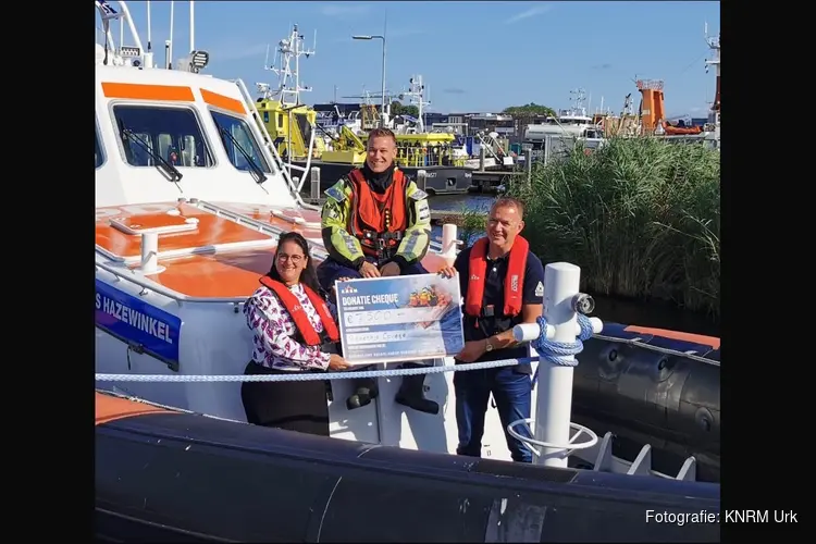 Scholieren Berechja College Urk halen € 7.500,- euro op voor KNRM Urk