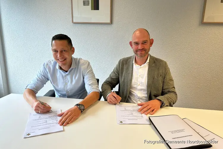 Verkoop bouwgrond voor woonzorgcentrum ouderen in Ens