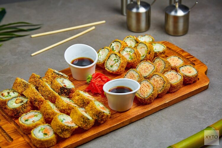 Sushi eten in Noordoostpolder