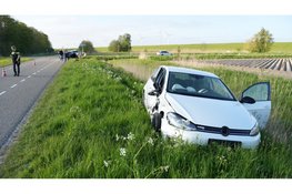 Zware schade na ongeval op kruising Swifterbant